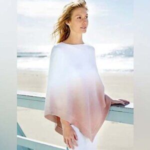 Sold out! NWT Barefoot Dreams CozyChic Ultra Lite Ocean Breeze Poncho Ombré
